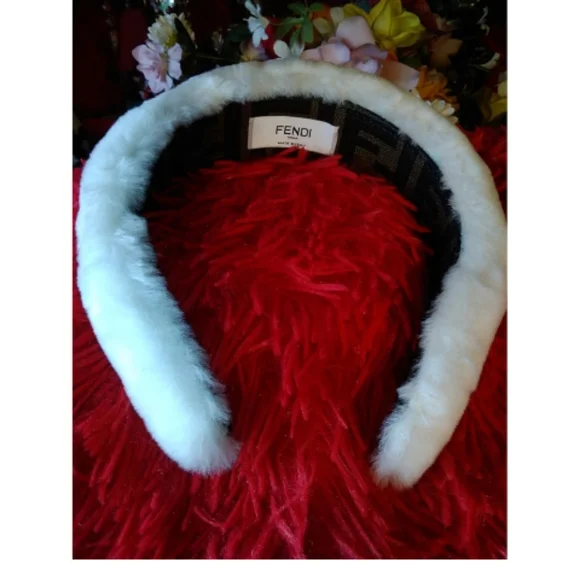 Fendi | Accessories | Fabulous Fendi Headband Furry Bandeau  display picture 3